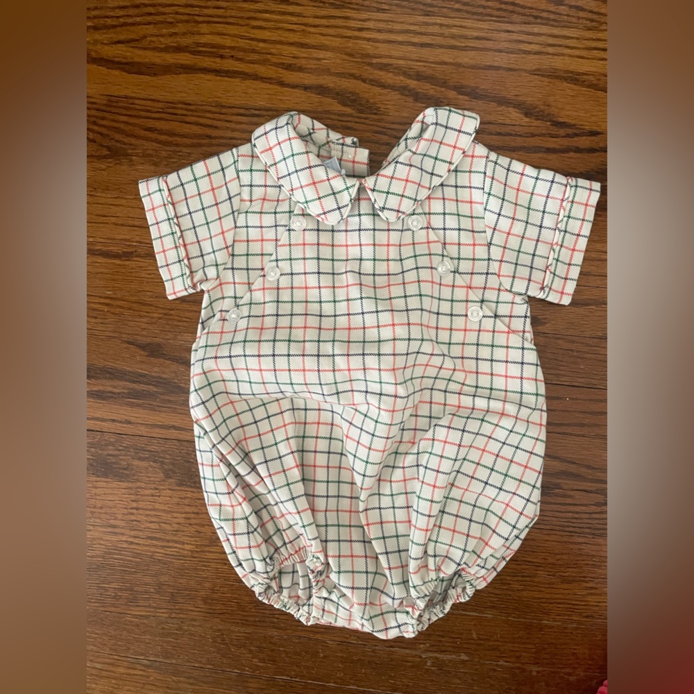 Little English Checkered Bubble